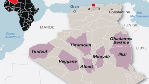 Manif contre le gaz de schiste en Algérie | Journal des Activités Sociales de l'énergie | Gisement de gaz de schiste en Algerie