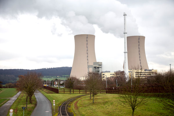 Centrale nucléaire (Grohnde), Allemagne © Eric Raz