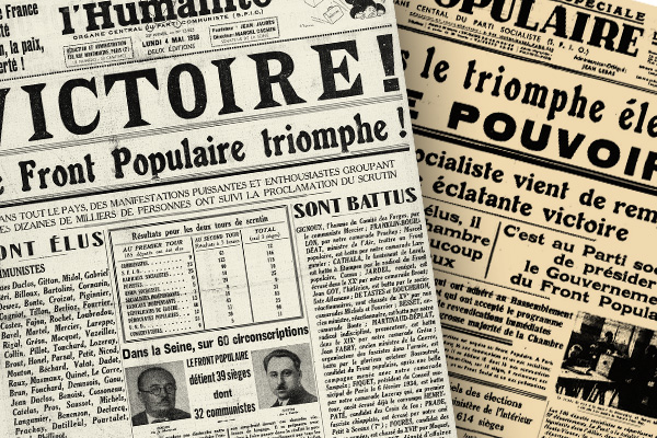 Elections de mai 1936 : la victoire du Front populaire