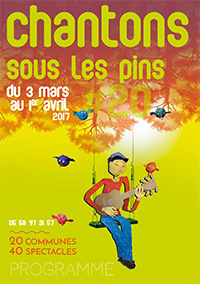 Chantons sous les pins : pour les 20 ans, on lâche rien ! | affiche bayonne | Journal des Activités Sociales de l'énergie