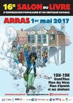 16e Salon du livre d’Arras : l’utopie au présent | Journal des Activités Sociales de l'énergie | affiche arras small