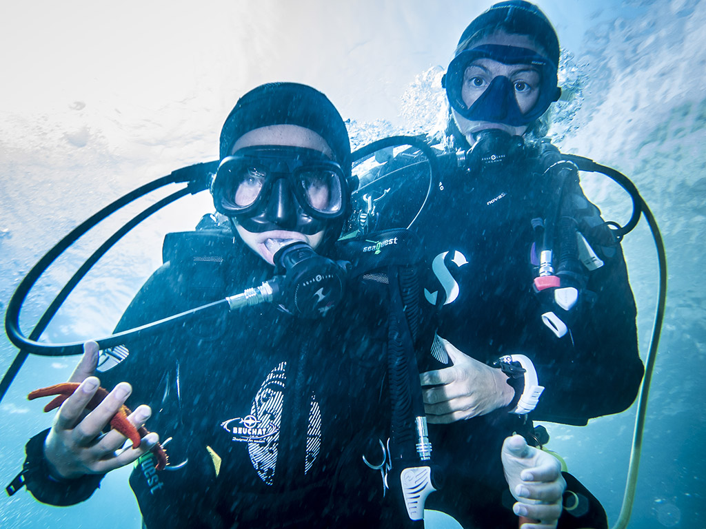 Sous l’eau avec brio | 33919 Anais Dominici Monitrice de plongee ASSE CMCAS Marseille | Journal des Activités Sociales de l'énergie