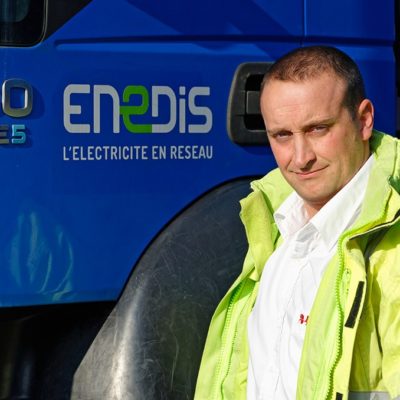 Cédric Chiron, agent Enedis et pompier volontaire | Journal des Activités Sociales de l'énergie | 44332 Cedric Chiron