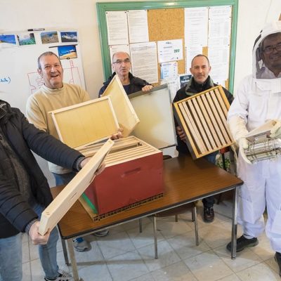 À Valence, des ruches pour sauver les abeilles | Journal des Activités Sociales de l'énergie | 47026 Section apicole CMCAS Valence au Domaine des Roches a Savasse