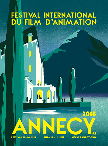 Le cinéma d’animation star du festival d’Annecy | Journal des Activités Sociales de l'énergie | 49645 Affiche Festival international du film d animation d Annecy