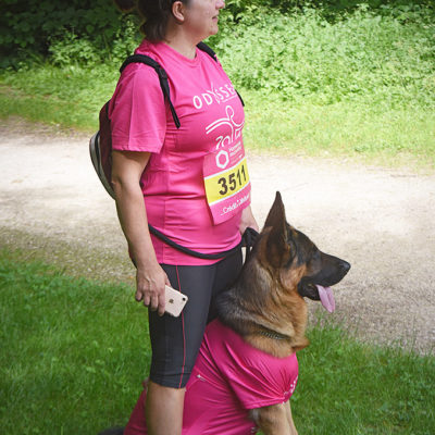Cancer du sein : ils et elles ont couru avec la CMCAS Bourgogne | 51815 Course Odyssea Parc de la Colombiere. Dijon Le 3 juin 2018. | Journal des Activités Sociales de l'énergie