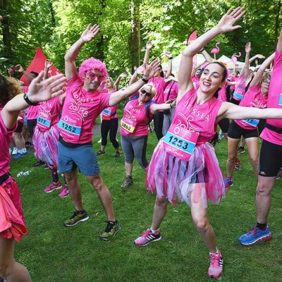 Cancer du sein : ils et elles ont couru avec la CMCAS Bourgogne | 51853 Course Odyssea Parc de la Colombiere. Dijon Le 3 juin 2018. | Journal des Activités Sociales de l'énergie