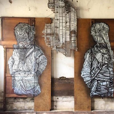 L'art urbain, c'est d'la bombe ! | Journal des Activités Sociales de l'énergie | 53017 Installation de MonkeyBird