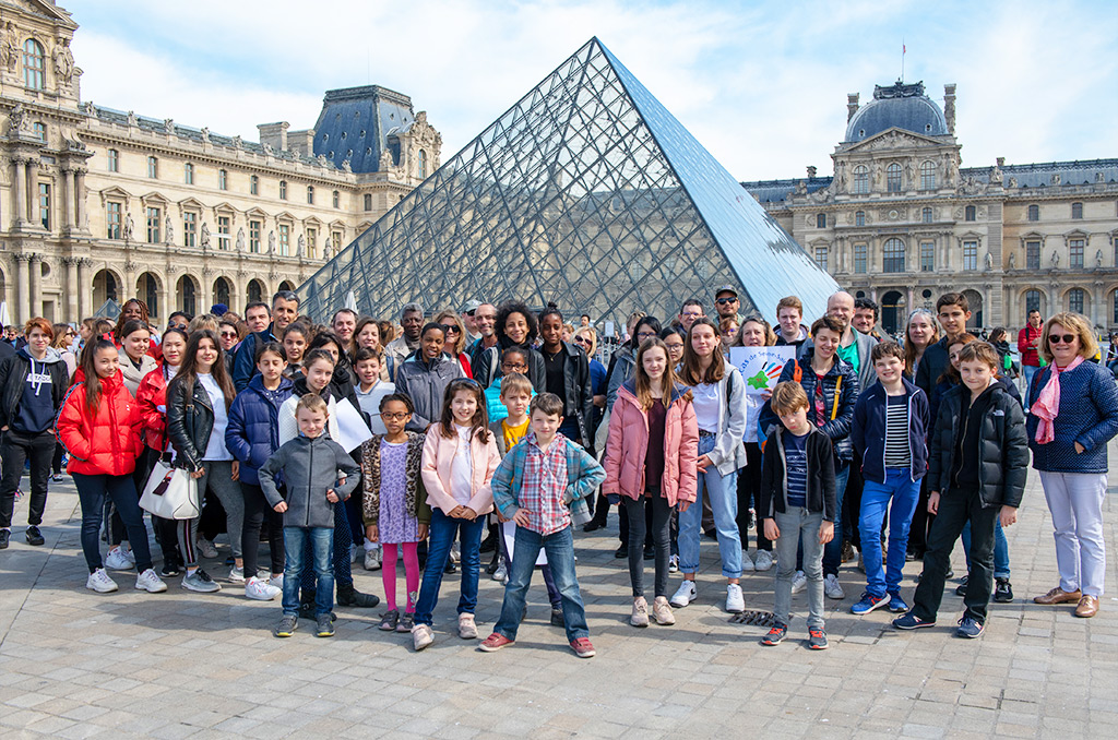 Da Vinci game | 71104 CCAS Chasse au tresor au Louvre | Journal des Activités Sociales de l'énergie