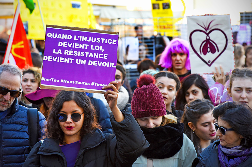 Grenelle des violences conjugales : un signal, des attentes | Journal des Activités Sociales de l'énergie | 82658 Manifestations femmes a Montpellier le 24 novembre 2018