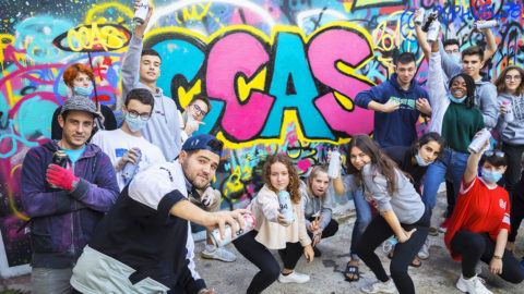 [En images] La jeunesse a quelque chose à vous dire | 87241 Colo 15 17 Street art a Montpellier Automne 2019 | Journal des Activités Sociales de l'énergie