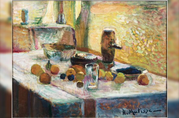 Le Cateau-Cambresis, berceau de Matisse | Journal des Activités Sociales de l'énergie | 88487 Henri Matisse Premiere nature morte orange