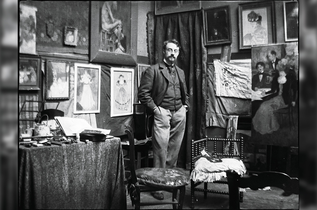 Le Cateau-Cambresis, berceau de Matisse | 88496 Henri Evenepoel Henri Matisse dans latelier dHenri Evenepoel | Journal des Activités Sociales de l'énergie