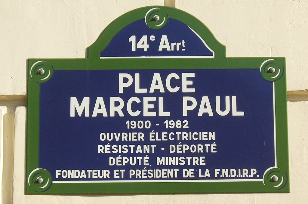 Marcel Paul, une vie | La mémoire du siècle | Place Marcel Paul Paris 14 | Journal des Activités Sociales de l'énergie