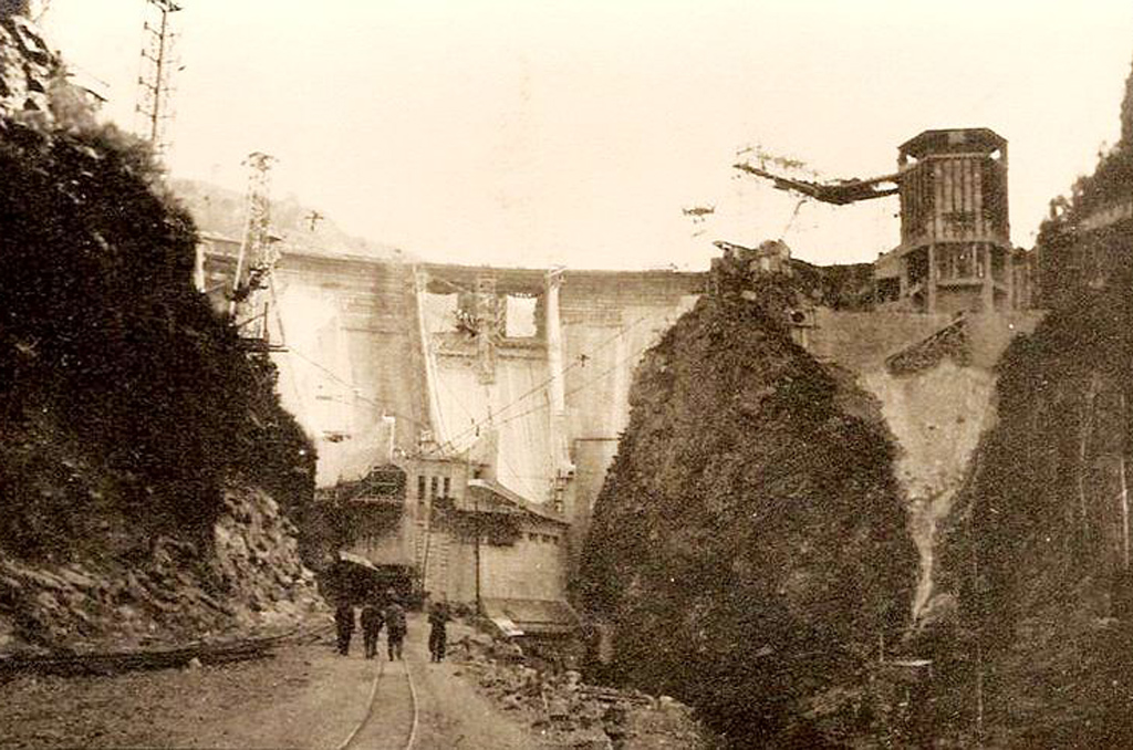Un barrage contre le nazisme : l'histoire du chantier de l'Aigle | 107546 Barrage de lAigle dit le barrage de la resistance | Journal des Activités Sociales de l'énergie