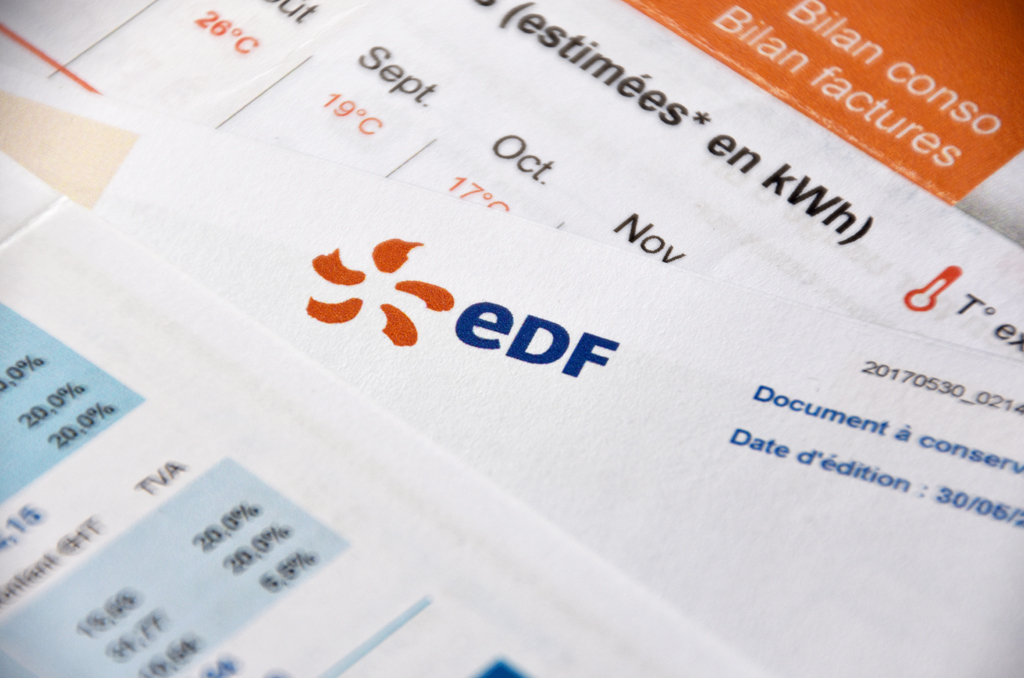 facture EDF - image d'illustration