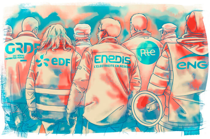 Grève à EDF : à grosse colère, grosse mobilisation