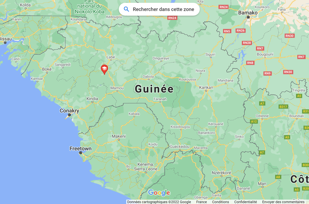 Il aide à apporter l’électricité à un village de Guinée... sans quitter Paris ! | Journal des Activités Sociales de l'énergie | Kambaco Google Maps
