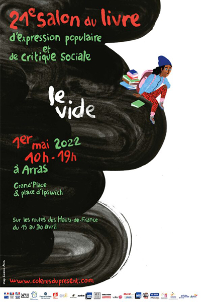 21e Salon du livre d’Arras : vers d’autres chemins | Journal des Activités Sociales de l'énergie | Affiche 21e Salon du livre dArras 2022