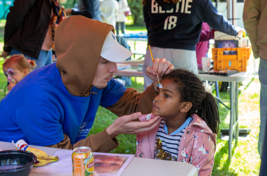 Moyens bénévoles. Fête de la CMCAS Nord-Pas-de-Calais, septembre 2022.