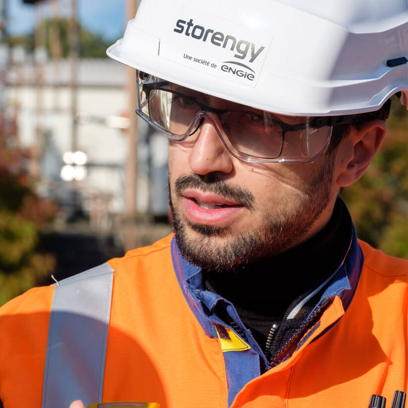 Ahmed Senhaji, directeur des sites Storengy de Germigny-sous-Coulombs et Gournay-sur-Aronde, automne 2022.