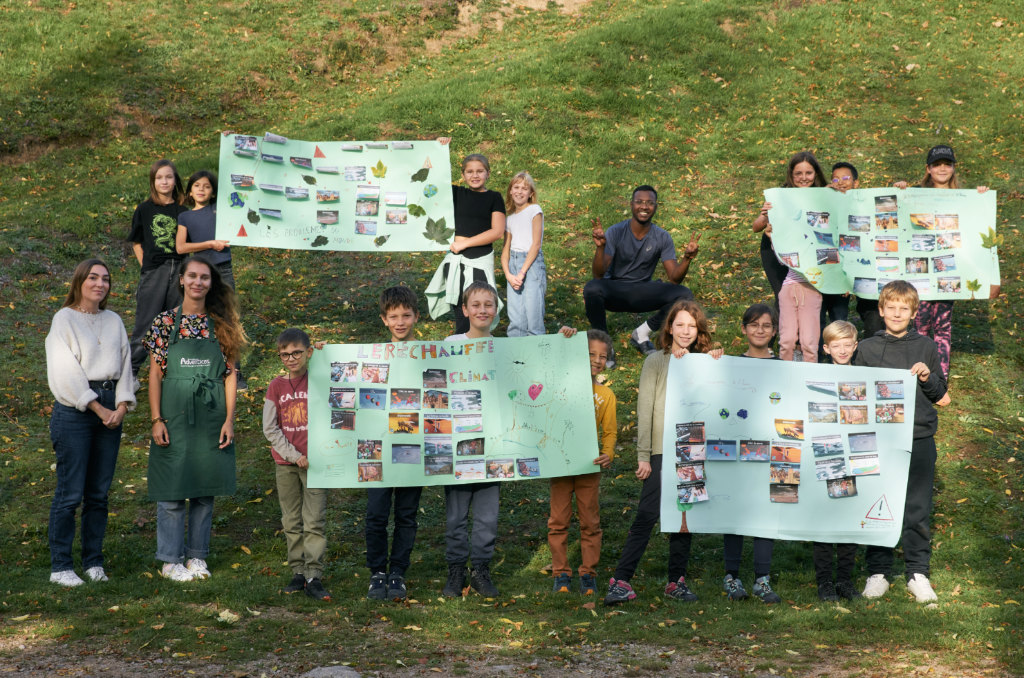 Colos Nature des 6-8 ans et des 9-11 ans à Fresse-sur-Moselle (Vosges), octobre 2022.