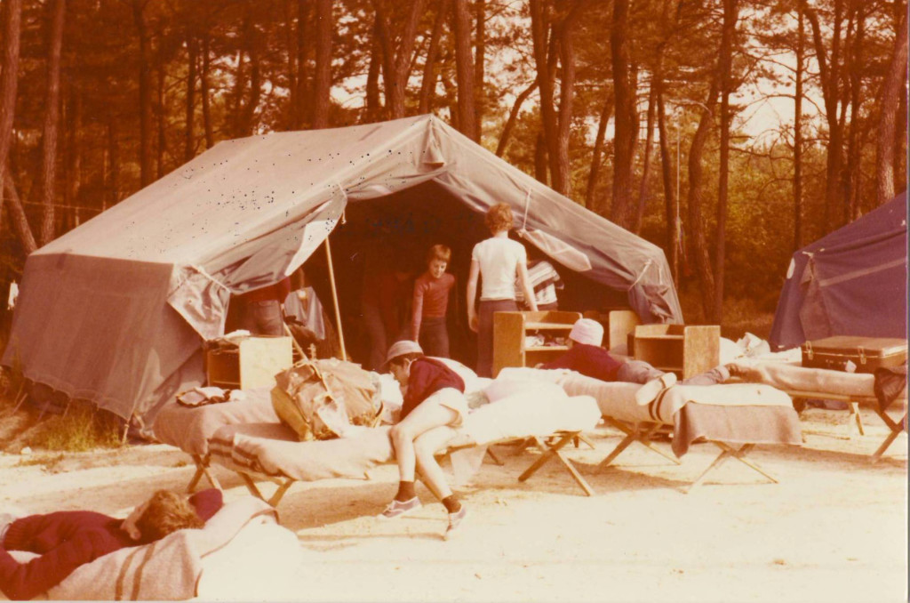 Colonie de vacances pour adolescents, Razay, 1978. Archives CCAS