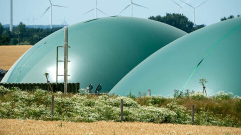 Biogaz. Mise en service de poste d'injection de biométhane sur le site de Mézières-sur-Oise.