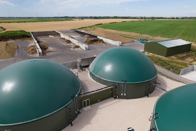 Biogaz. Mise en service de poste d'injection de biométhane sur le site de Mézières-sur-Oise.
