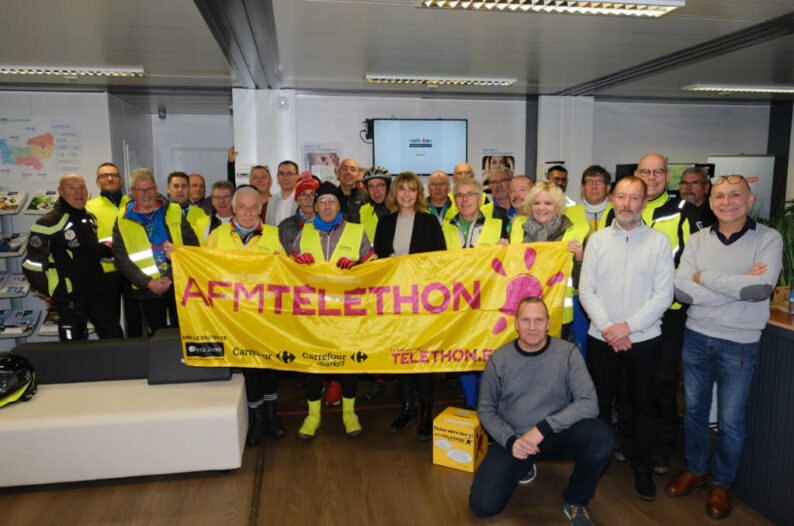 Téléthon 2025 : l'engagement indéfectible des agents des IEG | Journal des Activités Sociales de l'énergie | 128162 Fil de lEnergie Telethon Normandie