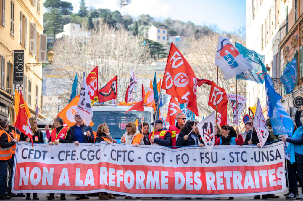 Manifestation à Bastia, 7 mars 2023