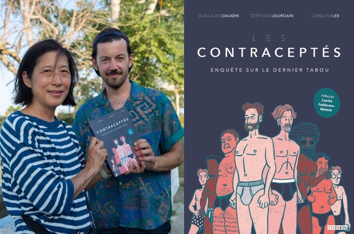 Guillaume Daudin et Caroline Lee, auteur et illustratrices de la BD Les contraceptés