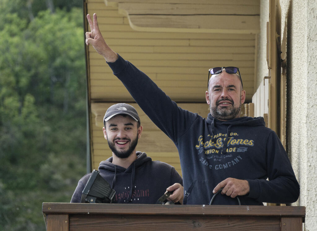 Préparation du site par les équipes de la CCAS et les bénévoles de la CMCAS Pays de Savoie, UTMB 2023.