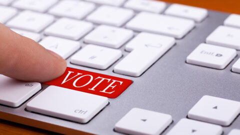 Illustration du vote électronique à l'occasion des élections professionnelles (CSE) dans les Industries électrique et gazière 2023