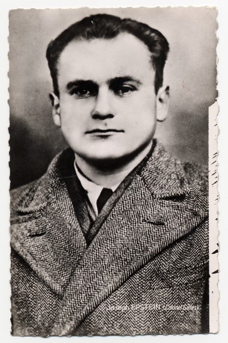 Joseph Epstein, dit Colonel Gilles, dirigeant des FTP-MOI à Paris, a été arrêté en même temps que Missak Manouchian et fusillé en novembre 1943.