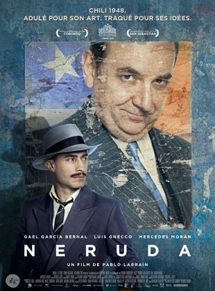 Neruda, film de Pablo Larrain, sélection Médiathèque et Librairie des Activités Sociales CCAS/CMCAS.