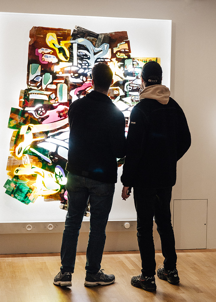 Dans l'exposition "Demain est annulé", à voir à Paris jusqu'au 29 septembre 2024, 23 artistes français et internationaux explorent la notion de sobriété dans un contexte de crise climatique mondiale. ©Éleonore Chellini/ Fondation EDF