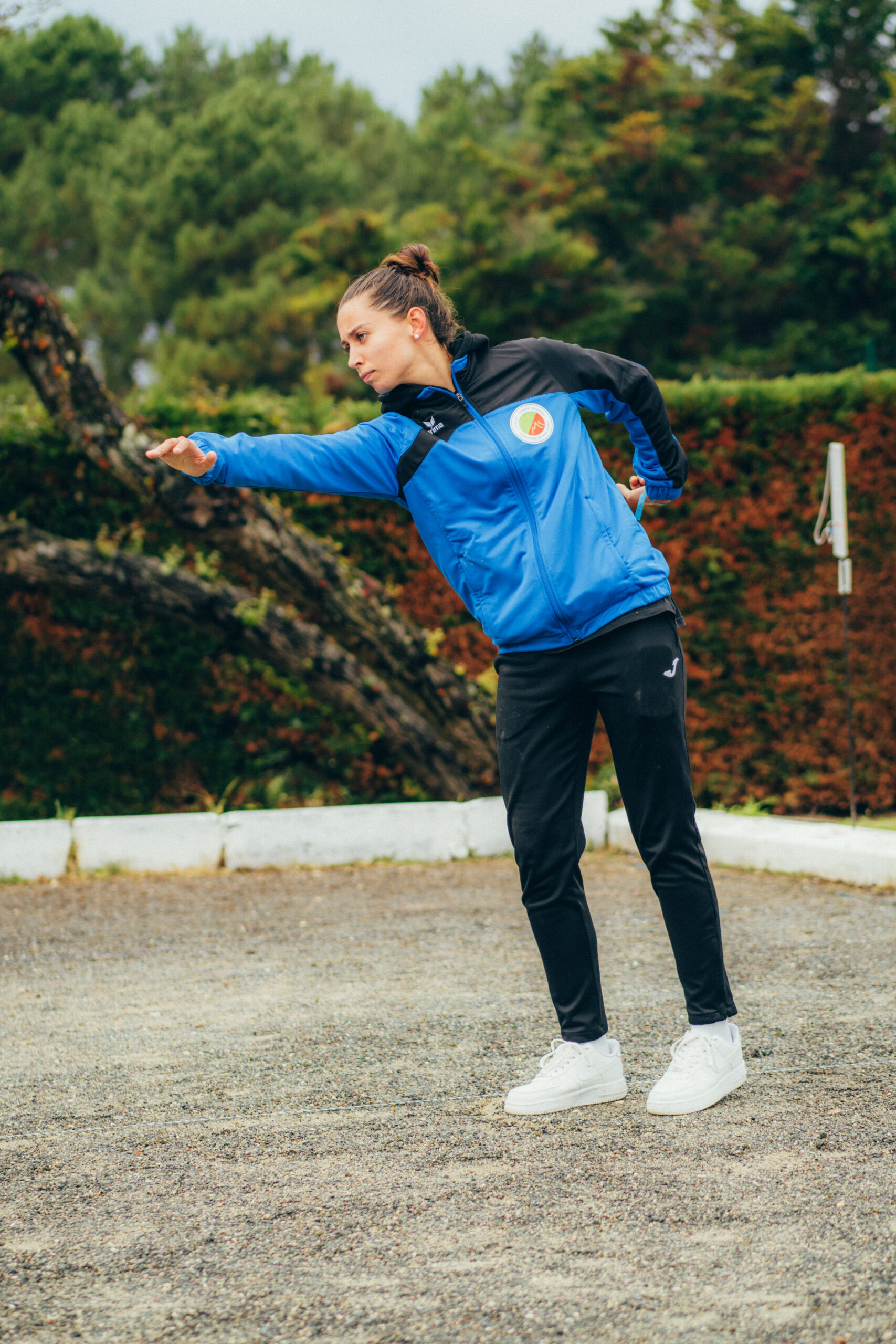 Tournoi national de pétanque inter-CMCAS aux Mathes, du 20 au 22 septembre 2024. Ninon Dupuis (CMCAS Ardennes Aube Marne).