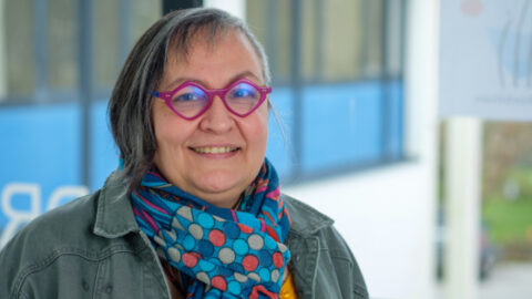 Portrait de Martine Leroy, bénéficiaire en situation de handicap et victime de violences intra-familales. CCAS