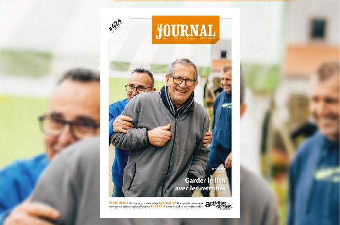 Couverture du Journal des Activités Sociales de l'énergie n°424, mars/avril