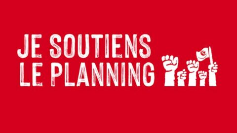 Visuel de la tribune pour la sauvergarde du Planning familial, dont les Activités Sociales sont signataires, juin 2025