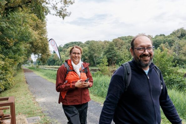 La Grande Marche de Lucie pour sensibiliser aux maladies chroniques invalidantes | Journal des Activités Sociales de l'énergie | 161995 LagrandemarchedeLucieBonnayseptembre2025
