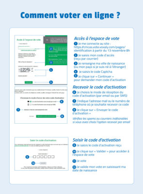 Élections des CMCAS 2025 : notre foire aux questions | Journal des Activités Sociales de l'énergie | elections flyer a5 V7 Sans traits de coupe 3
