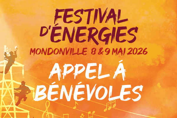 Appel aux agents bénévoles pour le Festival d'Énergies 2026 à Mondonville (31).