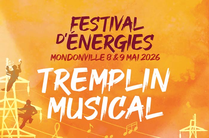 Jouer sur la grande scène du Festival d'Énergies et faire connaître votre musique aux collègues ? C'est possible en 2026 : les candidatures pour le tremplin musical du festival sont attendus jusqu'au 13 mars. Ne tardez pas !