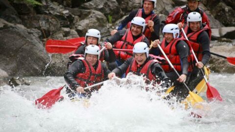 Sortie du groupe d'amis de la 18e à Morillon, 2015. ©Archives personnelles