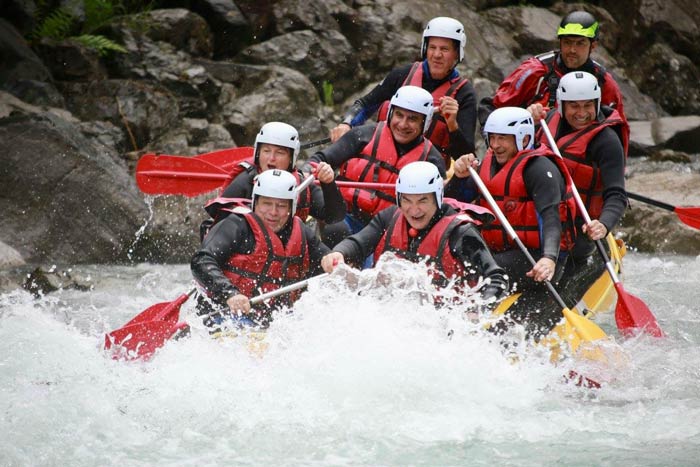 Sortie du groupe d'amis de la 18e à Morillon, 2015. ©Archives personnelles
