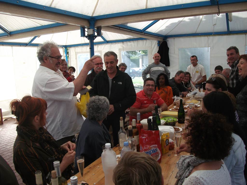 Retrouvailles des amis de la 18e promotion de l'école de métiers de Saint-Affrique. ©Archives personnelles